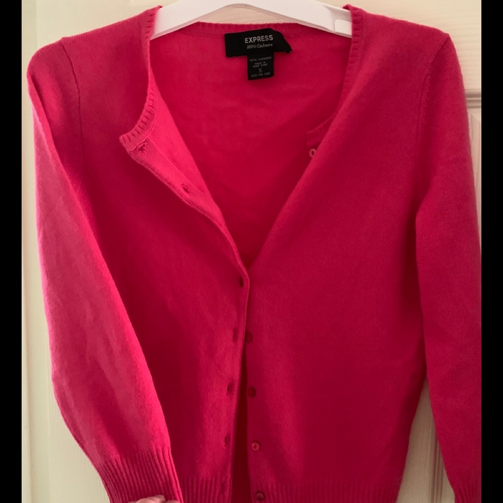 NWOT Express cashmere cardigan